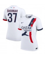 Paris Saint-Germain Milan Skriniar #37 Venkovní Dres pro Dámské 2024-25 Krátký Rukáv